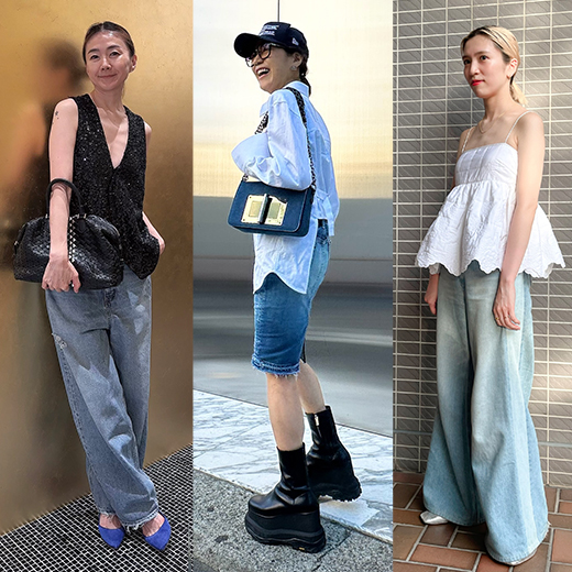 【SNAP】エディターのリアルな着こなしをチェック！ 夏の“デニム”スタイリング