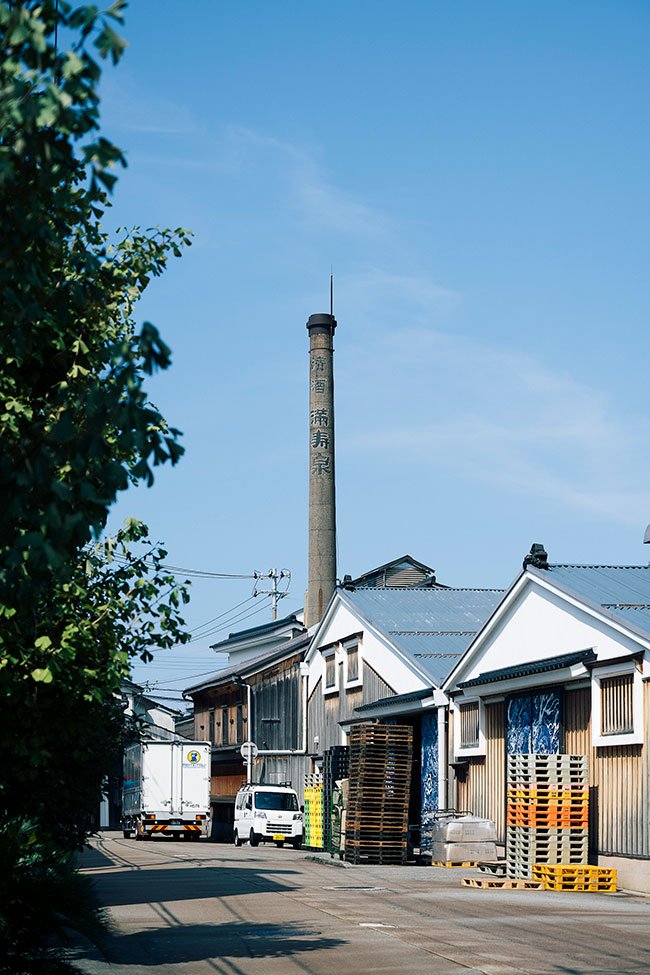 112年の歴史を持つ、岩瀬エリアの桝田酒造店