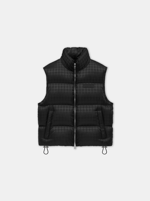 MA QUAD JACQUARD DOWN GILET ￥352,000