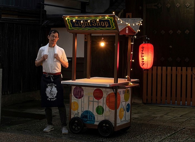 『Light Shop Yatai2024』と大岩オスカール