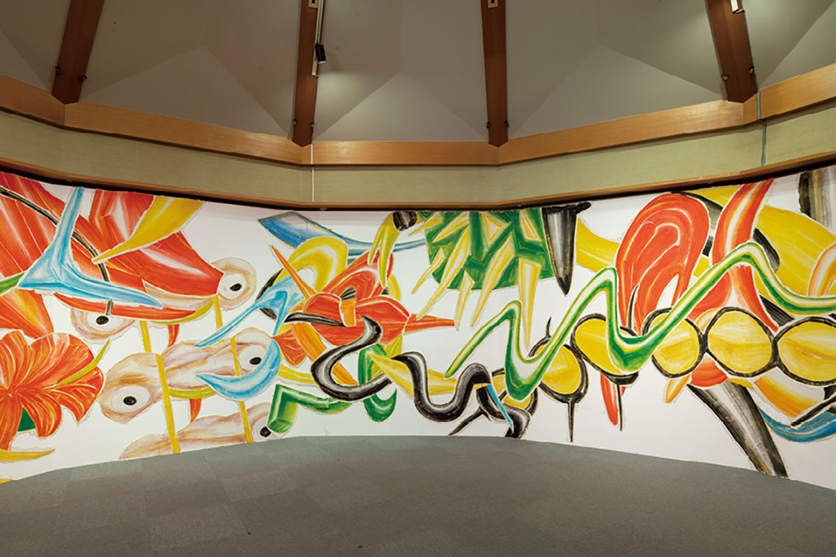 川田知志『太郎の色とカタチ×パブリック』2024年 展示風景:滋賀県立陶芸の森 陶芸館ギャラリー 撮影:表恒匡