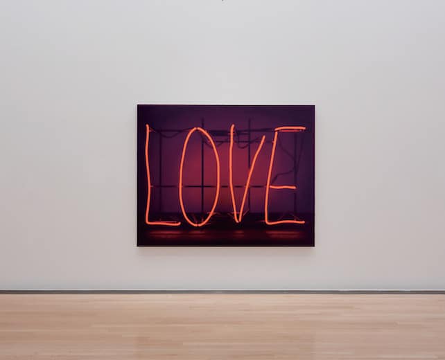 横山奈美『LOVE』（2018年）　豊田市美術館蔵　©YOKOYAMA Nami, 2024