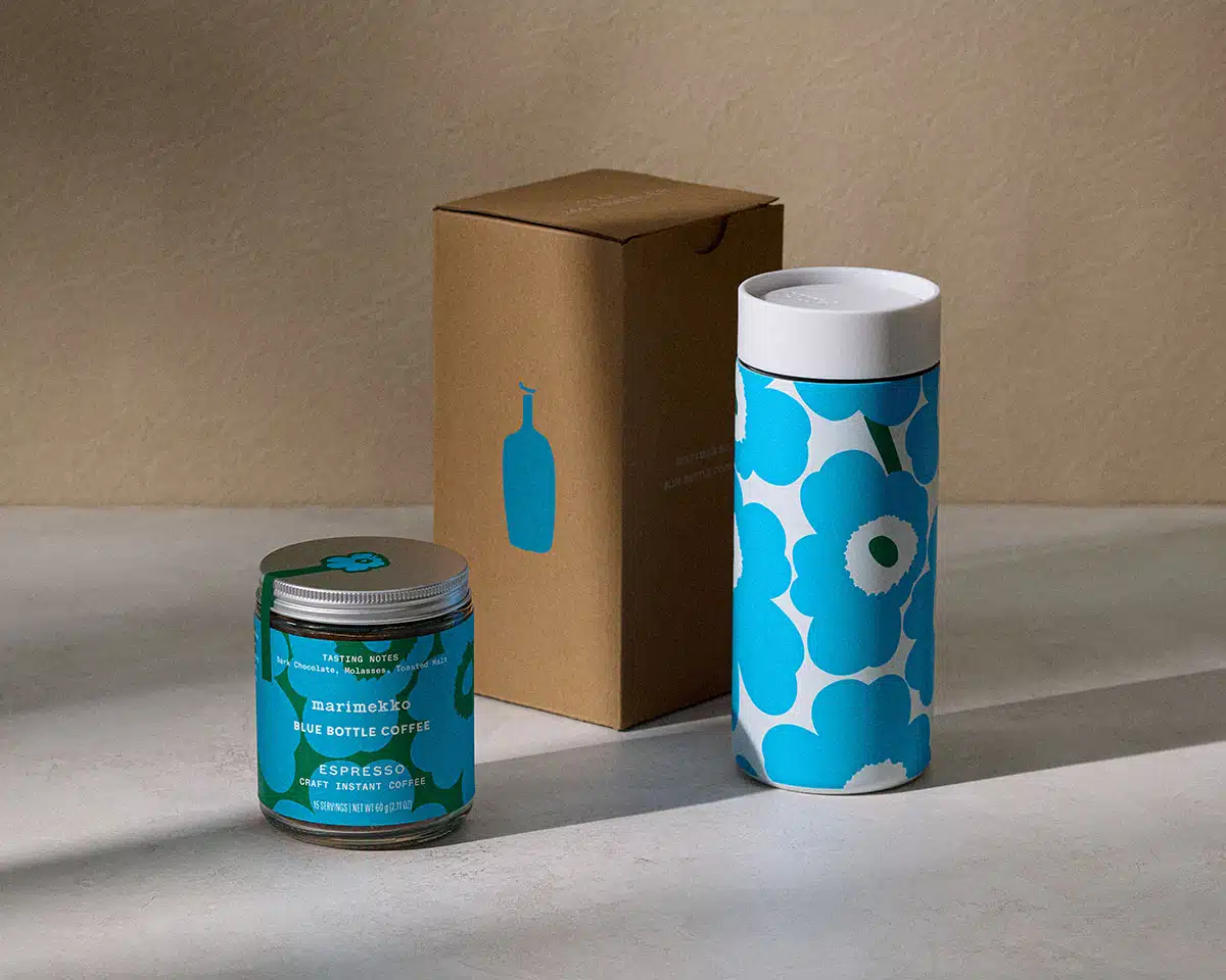 ブルーボトルコーヒー」と「マリメッコ」のコラボ第二弾！ ウニッコ柄