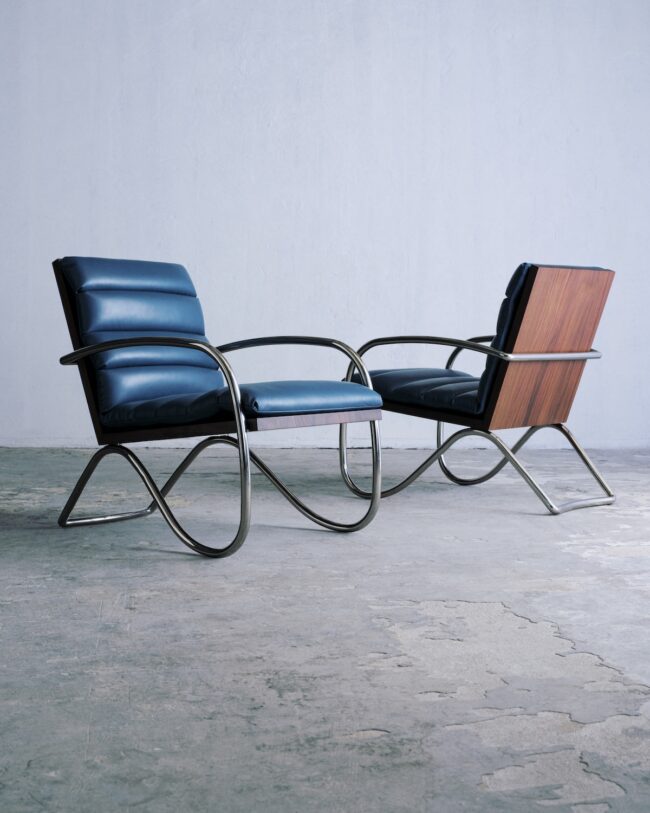 1943年制作 Le Fauteuil Visiteur Indochine(インドシナのゲスト用肘掛け椅子)
