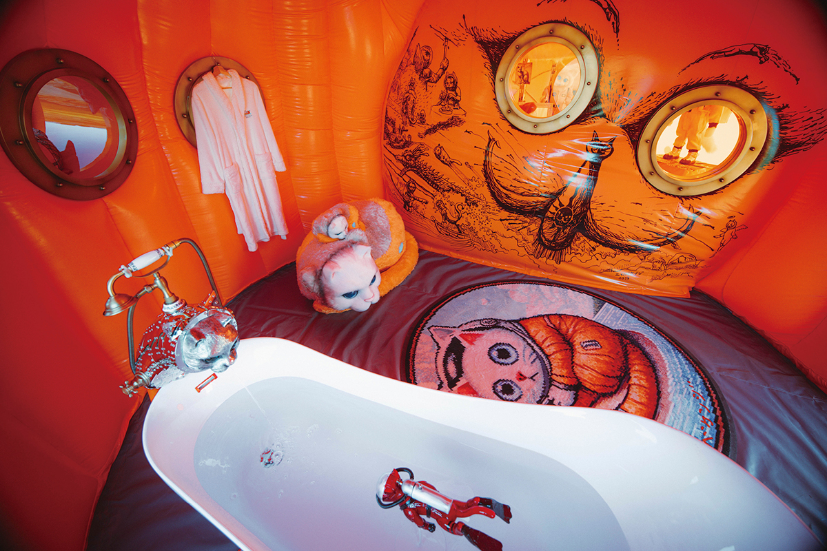 『まる子』　宇宙の目を持つ猫の油絵 まる子』 宇宙の目を持つ猫の油絵 お 得 な 通販 サイトハンドメイド