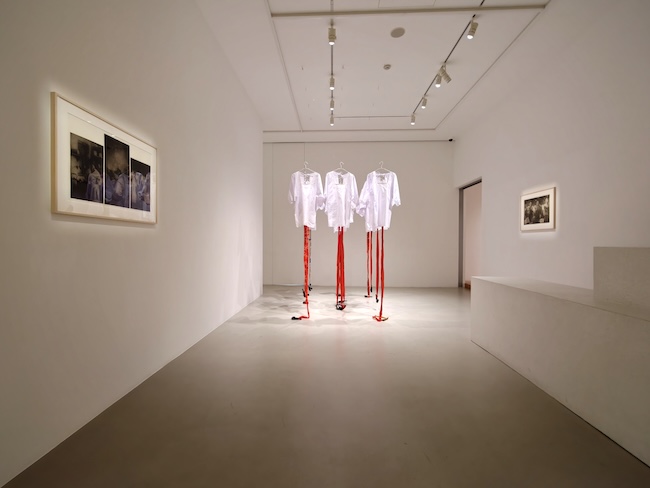 「『元始女性は太陽だった』のか？」展示風景（嶋田美子作品）、KOTARO NUKAGA Three、2025年、Photo by Layla Yamamoto