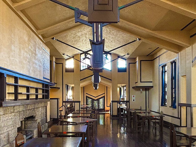 フランク・ロイド・ライトによる日本に現存する数少ない作品の一つ『自由学園明日館』