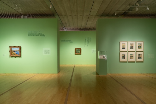 ポーラ美術館「ゴッホ・インパクト―生成する情熱」展示風景 Photo: Ken Kato