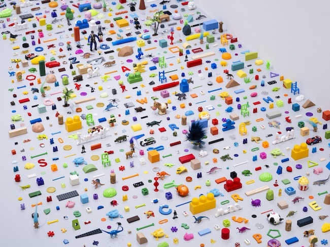 『閉ざされた世界』 (部分)2024年 Courtesy the artist and TARO NASU, Tokyo. 撮影:中川周