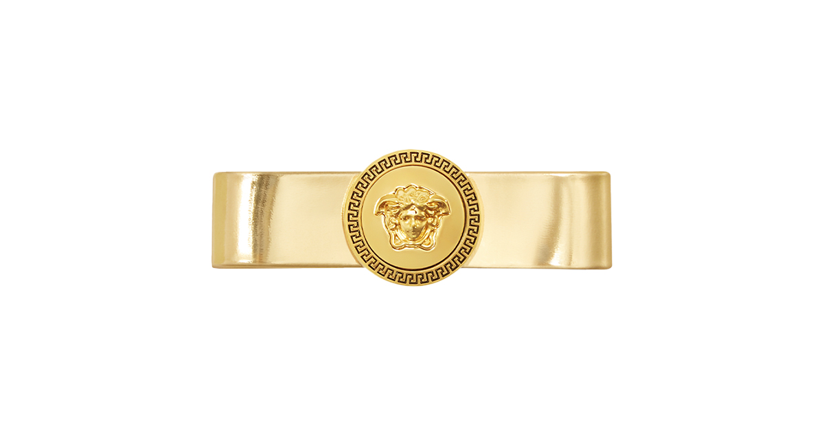 バレッタ ￥58,300／Versace（ヴェルサーチェ ジャパン www.versace.jp）