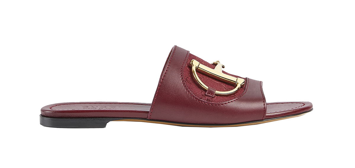 サンダル ￥132,000／Gucci（グッチ クライアントサービス 0120-99-2177）