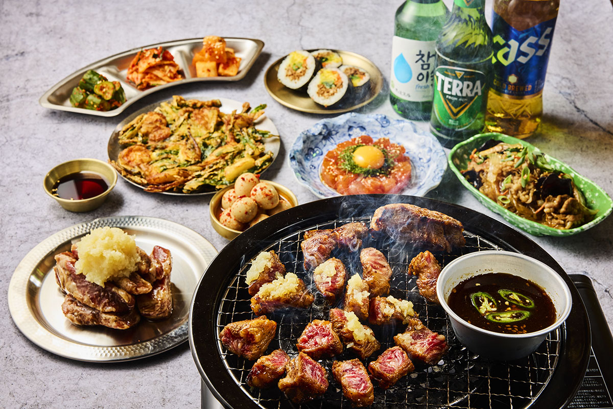 テラス席限定のマヌルカルビコース