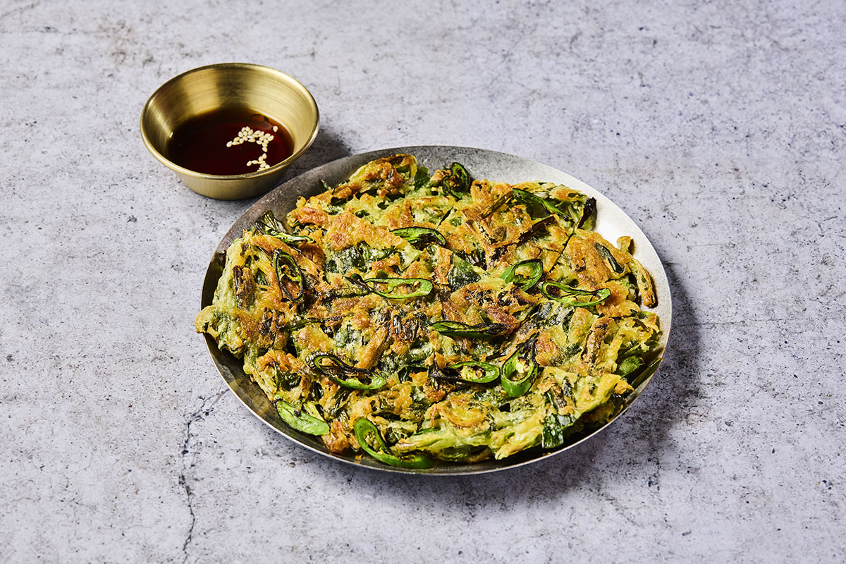 エゴマと青唐辛子チヂミ ¥1,180