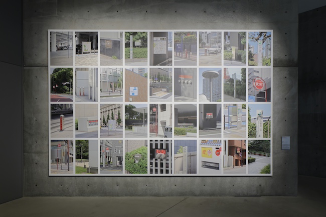 『防災さんぽ』（会場風景（ロビー）） 撮影：木奥恵三