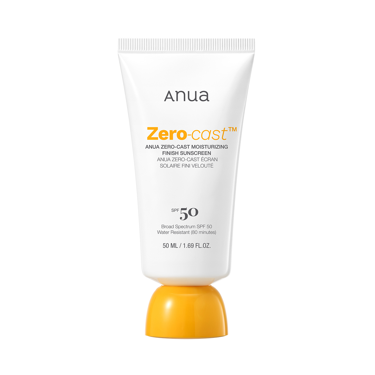 ZERO-CAST モイスチャライジング サンスクリーン SPF50+ PA++++ 50ml ￥2,100