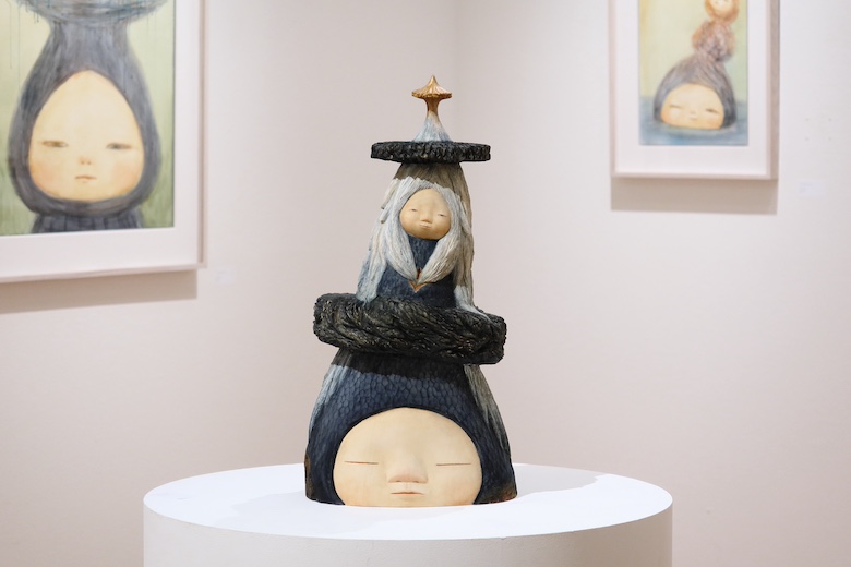 展示風景より。『Connect』(2025年)