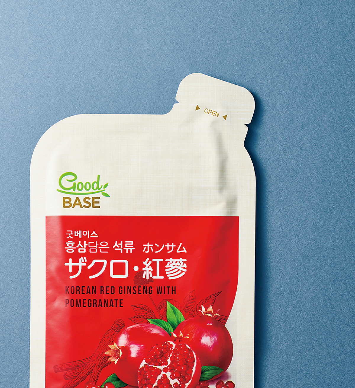 ザクロ・紅参（ホンサム）
40ml×21袋 ￥4,980（韓国人蔘公社ジャパン）