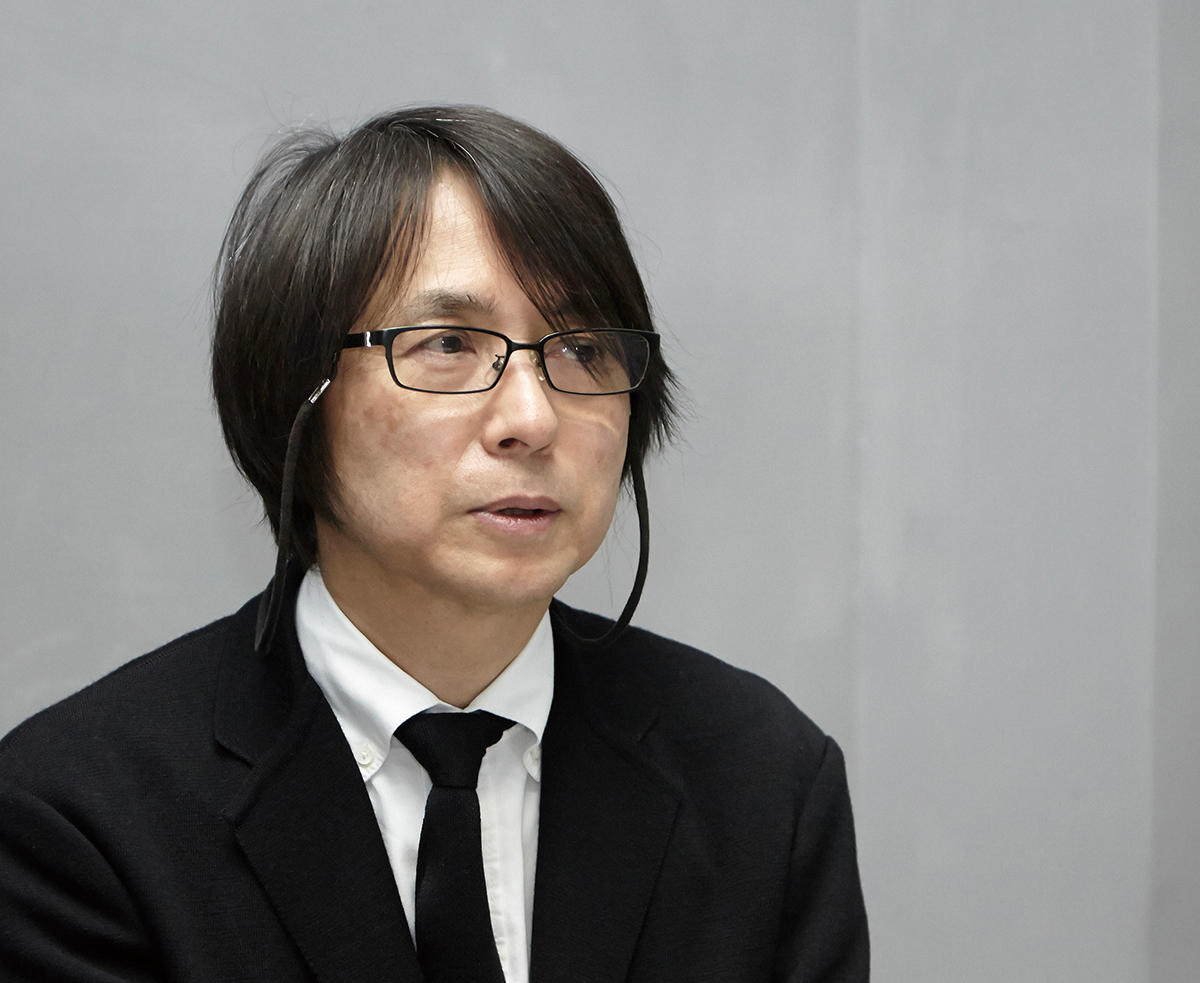 佐藤雅彦近影 Photo:STUDIO DUNK