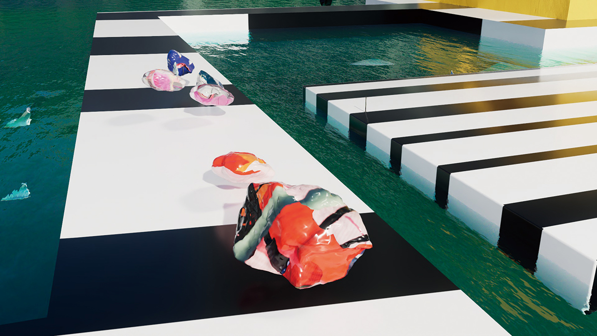 『インパクト・トラッカー』映像（2025年）　© Asako Fujikura