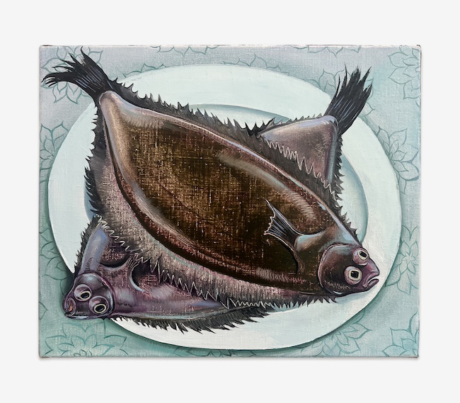 NIKKI MALOOF『Flounder』(2024年) Courtesy of the artist and Perrotin.