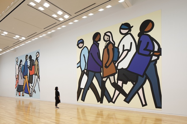 ジュリアン・オピー Exhibition at Tokyo Opera City Art Gallery (2019年)