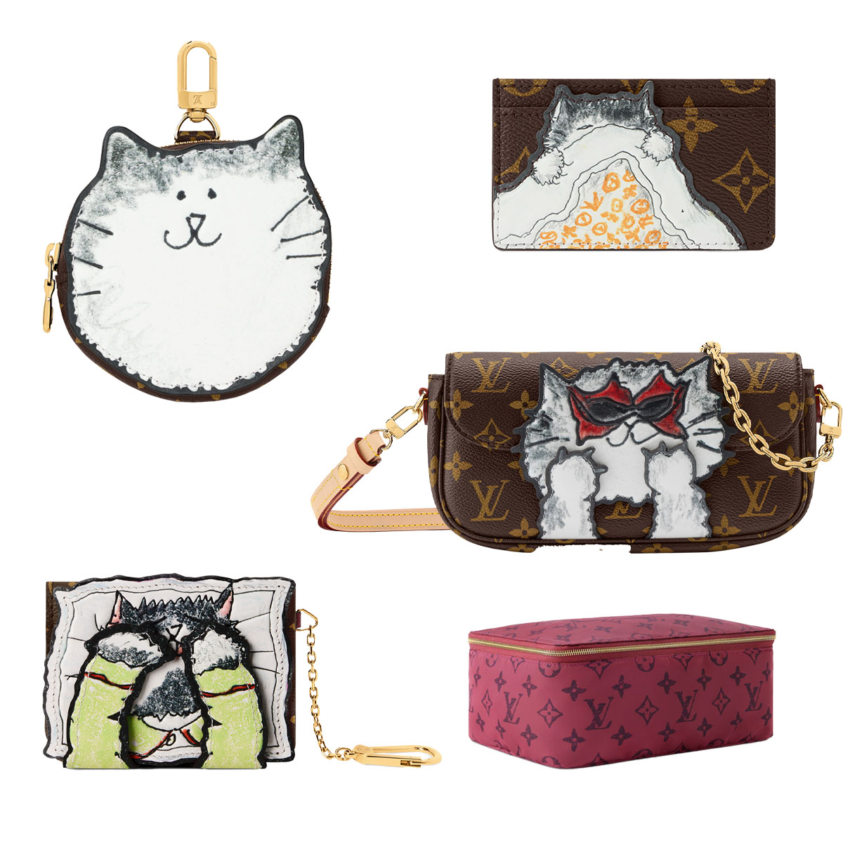 猫モチーフのバッグ＆トランクも！ 「ルイ・ヴィトン」新作