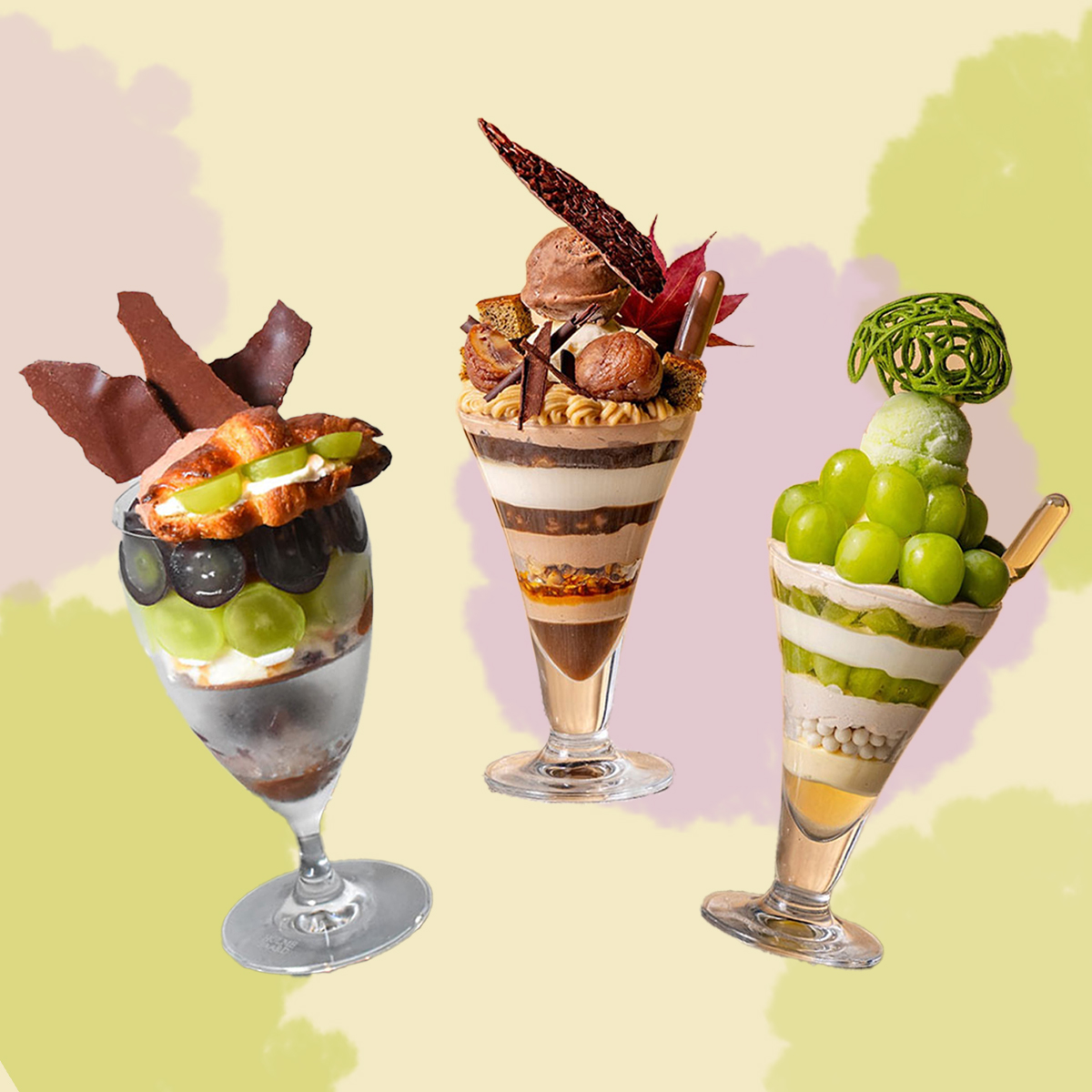 2025年】秋の味覚を堪能！ 栗＆シャインマスカットの豪華パフェ4選