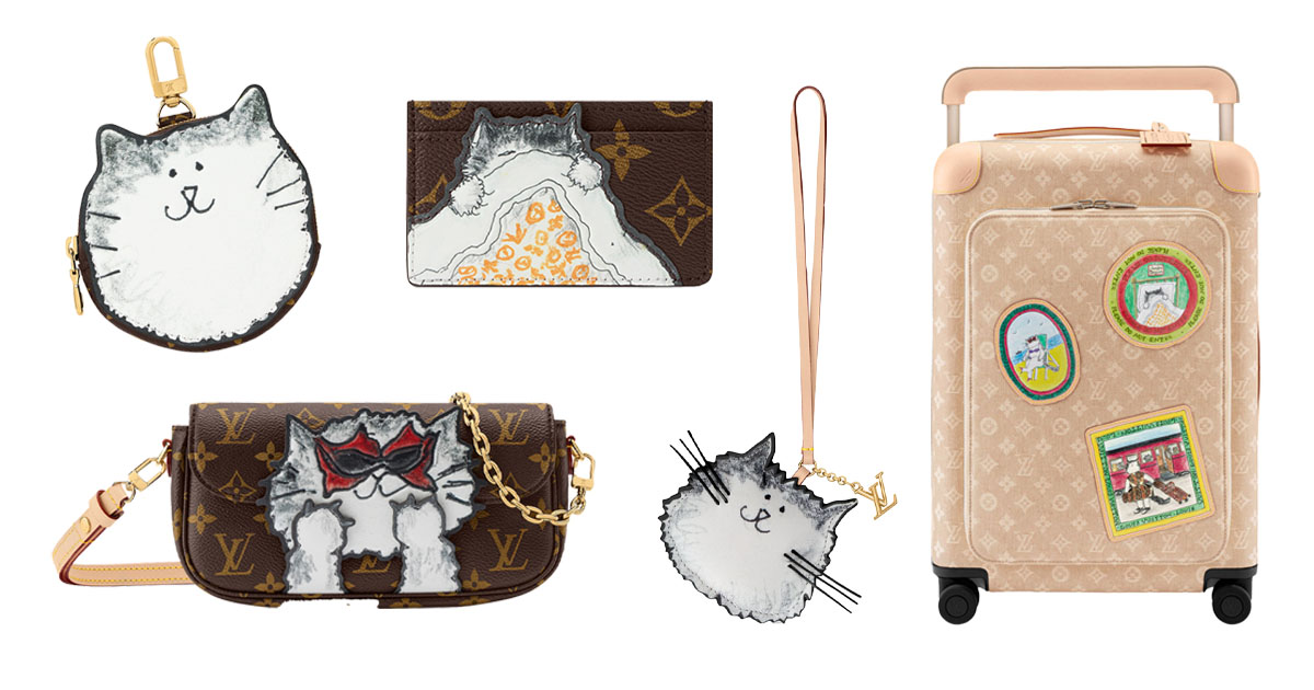 猫モチーフのバッグ＆トランクも！ 「ルイ・ヴィトン」新作