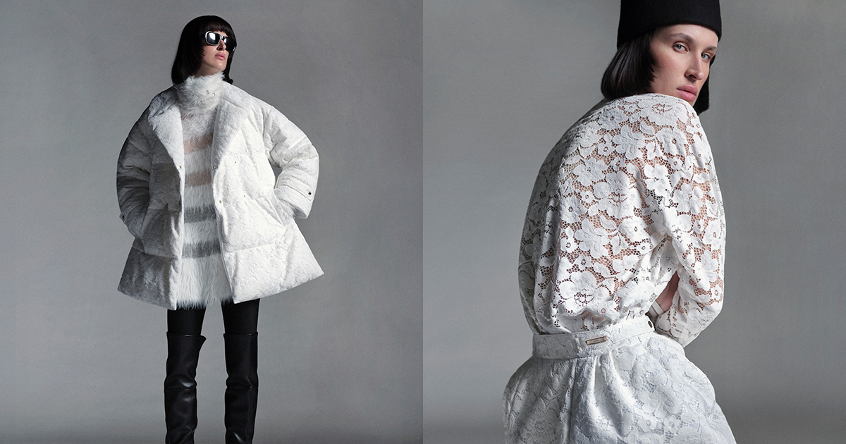 タトラス」から“白”に特化したカプセルコレクションが登場。ダウン