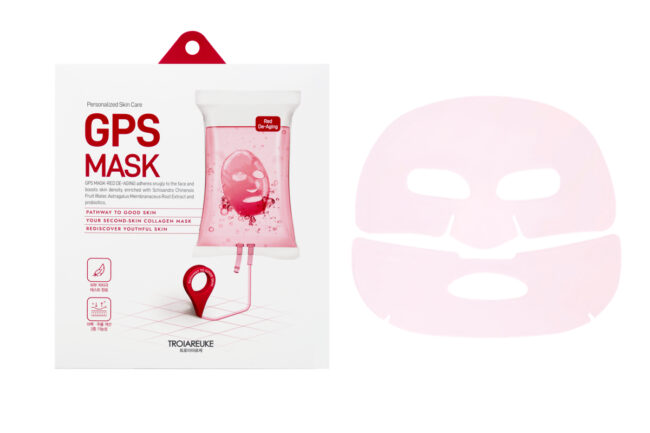 GPS MASK RED DE-AGING 1枚（26g） ¥1,980
