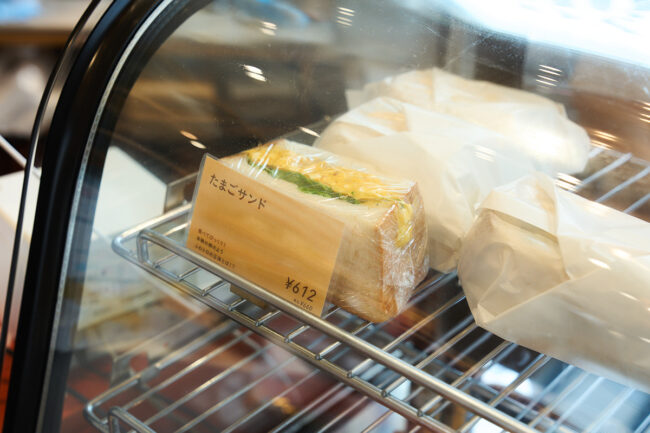 ※たまごサンドは勿論卵不使用。