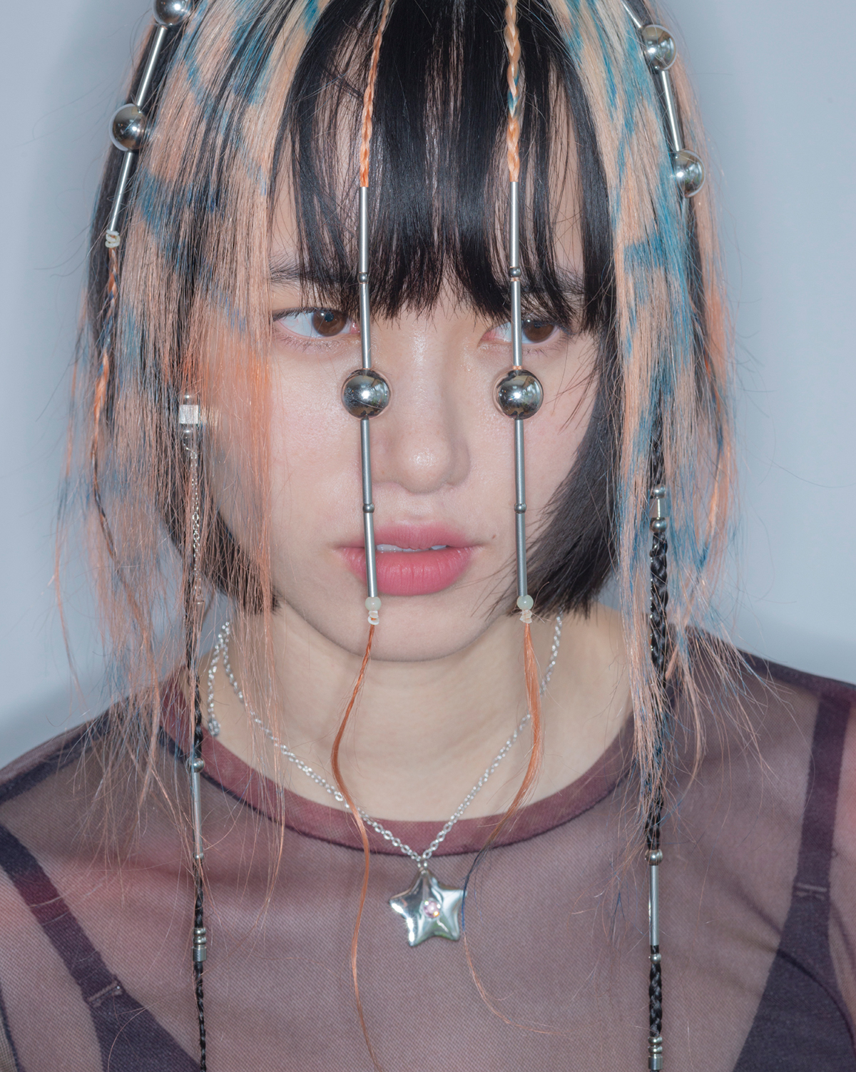 Wig：TOMIHIRO KONO　Photo：Sayaka Maruyama　Model：Yidan　Art Direction：konomad