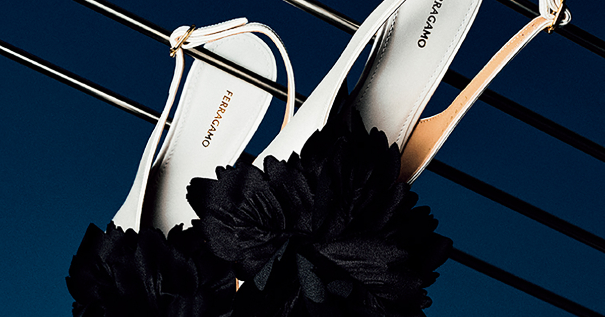 フェラガモ シルク 花柄 切替 カーディガン 近年モデル 比翼