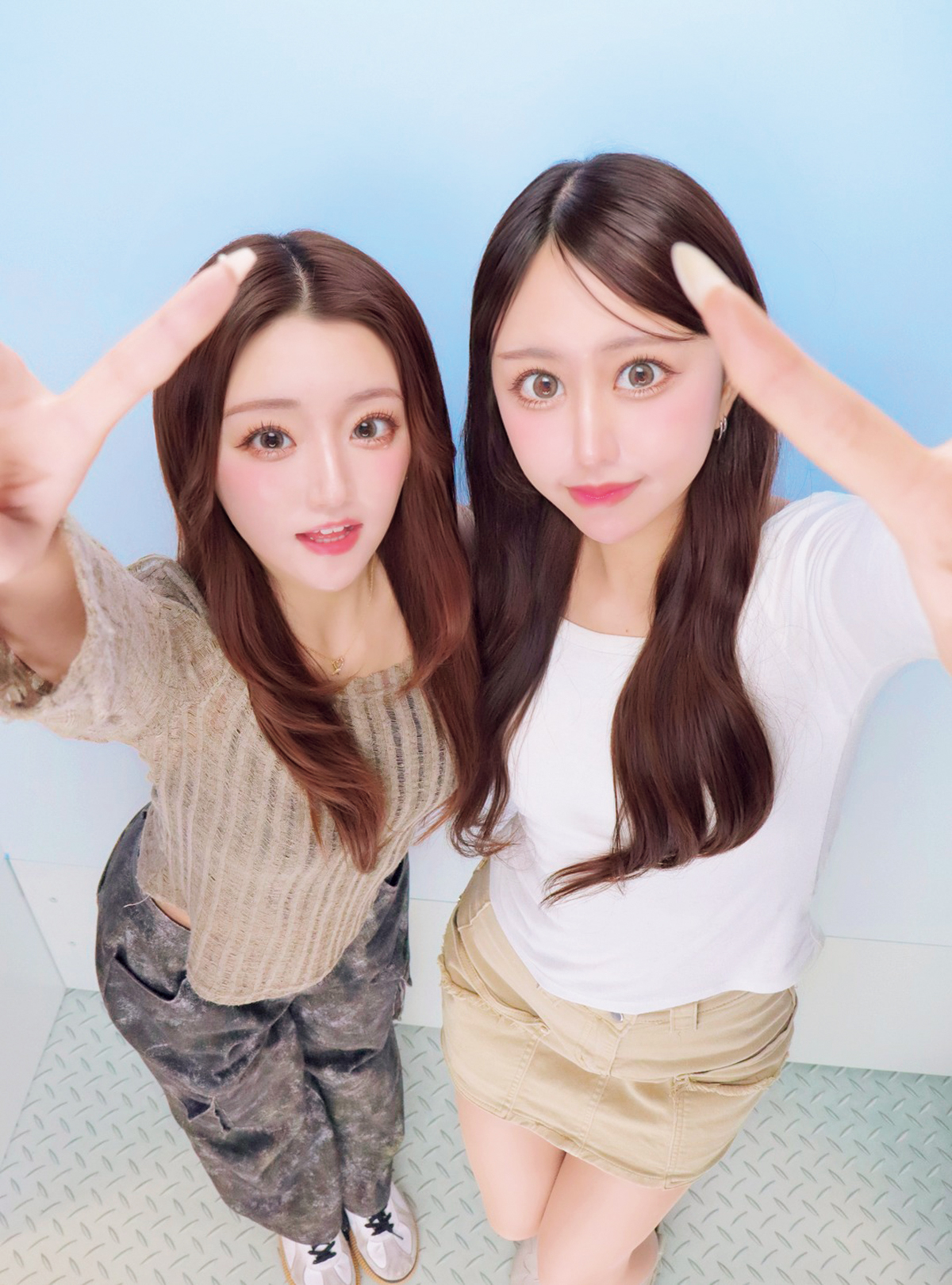 25年の最新のプリ機では盛りに加え、撮影過程の体験を重要視するように。提供：フリュー株式会社