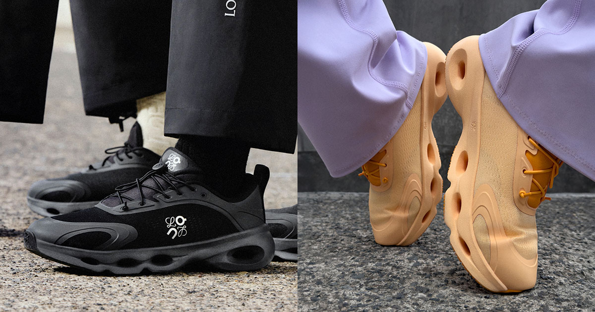 ロエベ × オンの新作「クラウドソロ」発売。初の共同デザインで生まれ