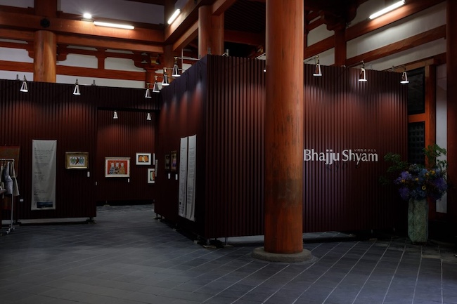 「Bhajju Shyam KYOTO 2025 いのち の かたち」インスタレーションビュー(Photo: Helvetica)
