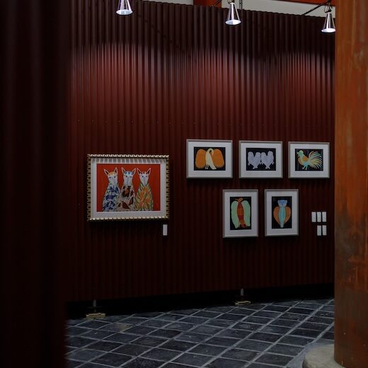 「Bhajju Shyam KYOTO 2025 いのち の かたち」インスタレーションビュー(Photo: Helvetica)