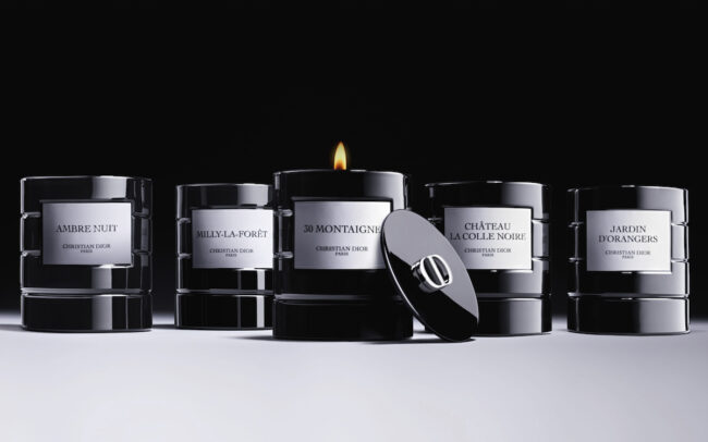 ディオール」のラ コレクシオン プリヴェ キャンドルが装い新たに登場