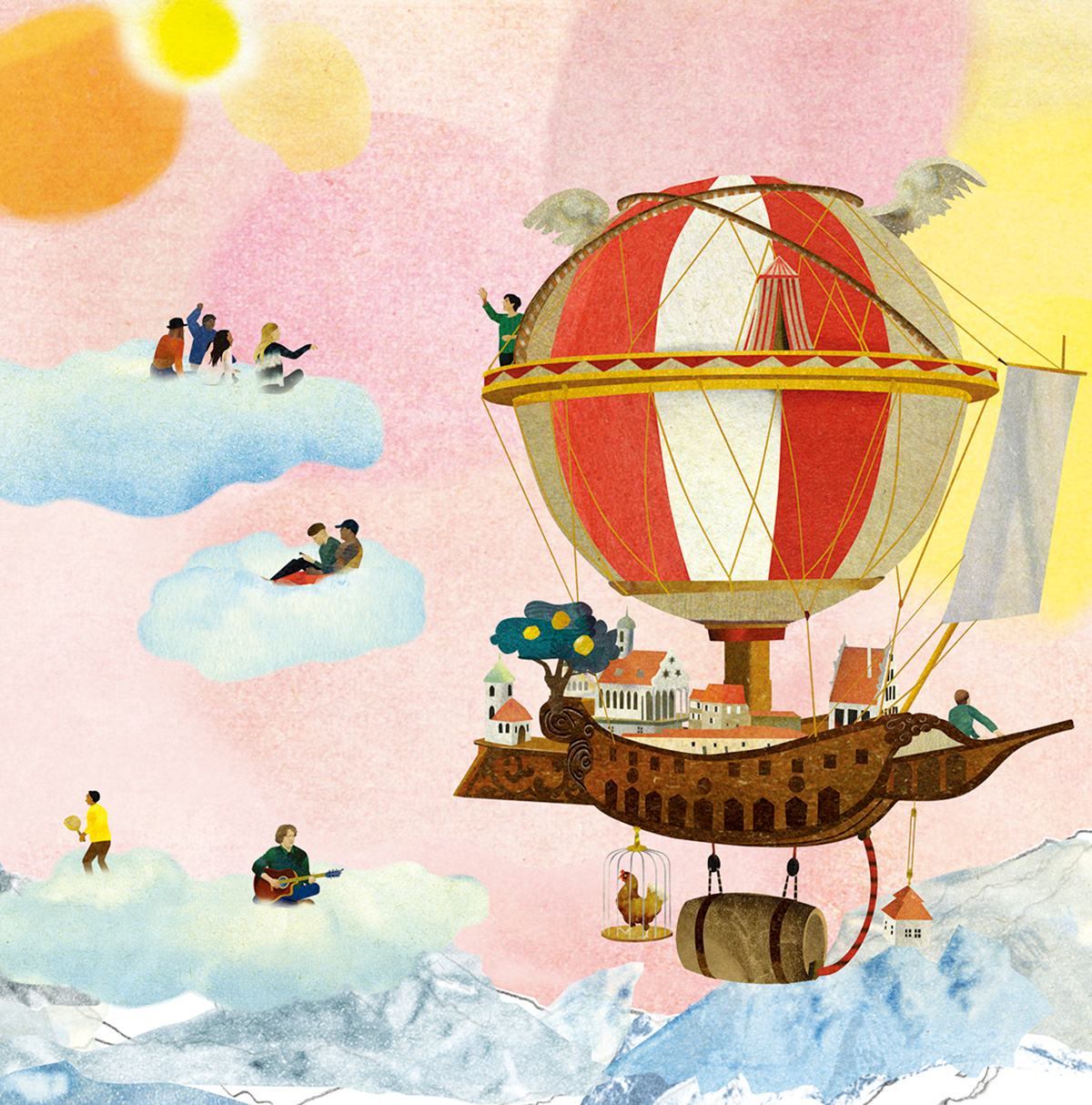 トッテナムにあるビール醸造所「Pressure Drop Brewery」の依頼で制作したラガーのラベル。