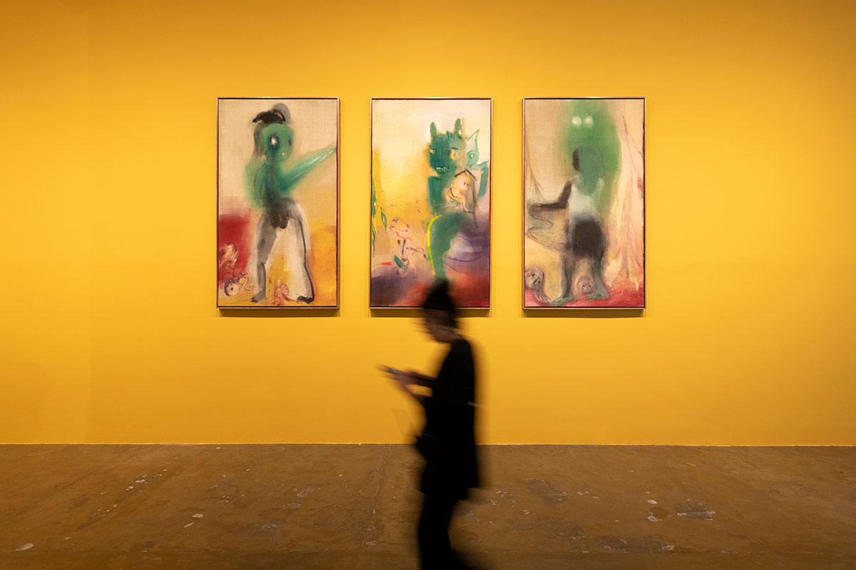 イケムラ・レイコによるインスタレーション @Levi Fanan