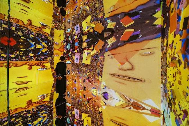 オスジェメオス　アニメーションルーム　展示風景
photo:Shuji Goto