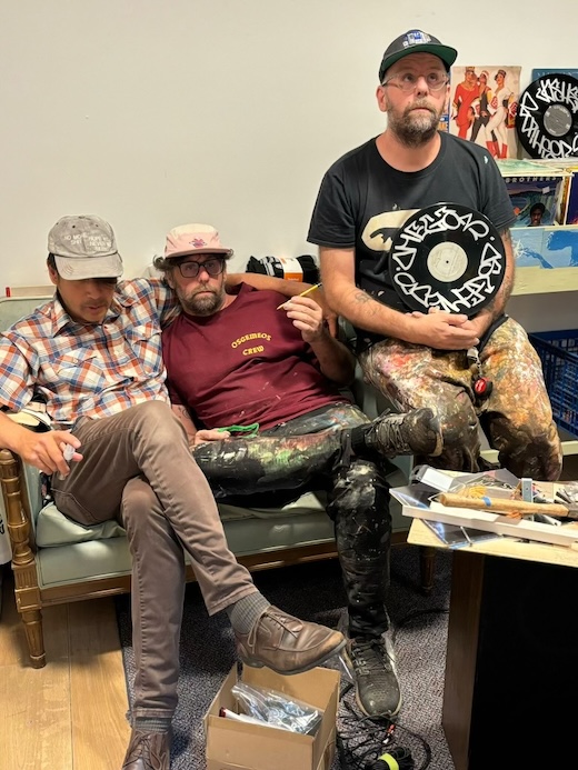 Barry McGee and OSGEMEOS, photo: Jasmine Levett