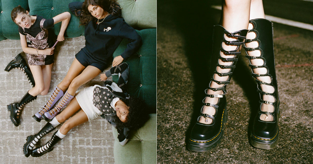 マーク ジェイコブス」×「ドクターマーチン」再コラボ。伝説の