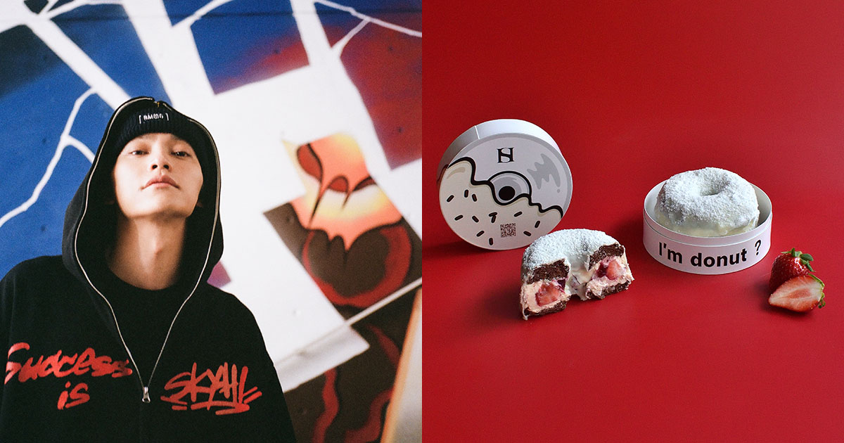 SKY-HIが「I'm donut？」とコラボ。楽曲世界観を味わうCDサイズ