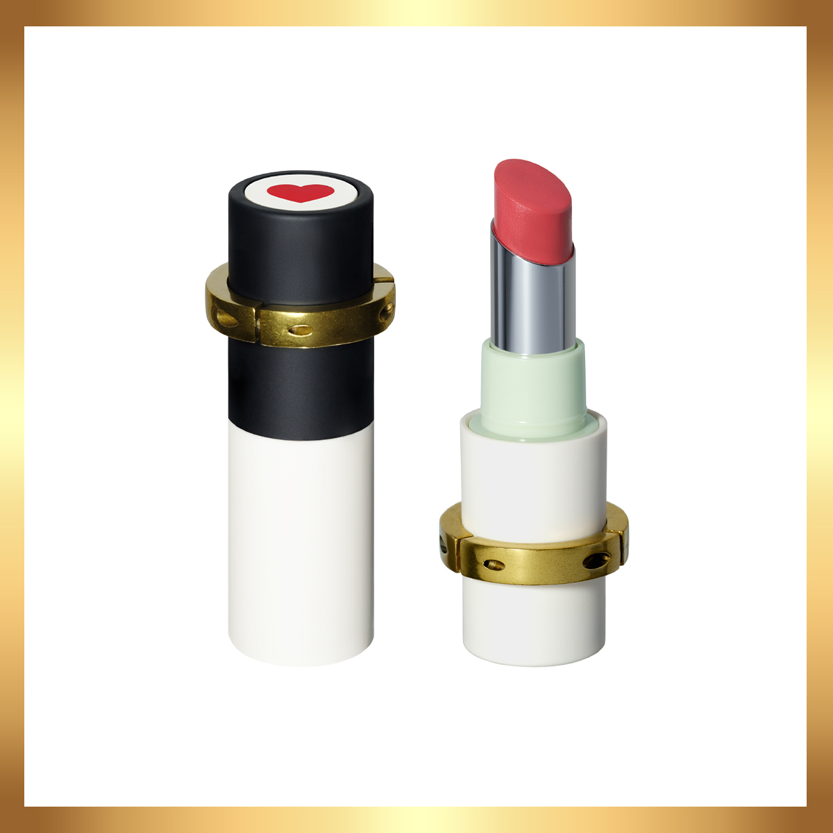 容器・レフィル1種 本体セット3g（写真は#Pink ベーige）¥5,830／AHRES（アーレス https://ahres.jp/）