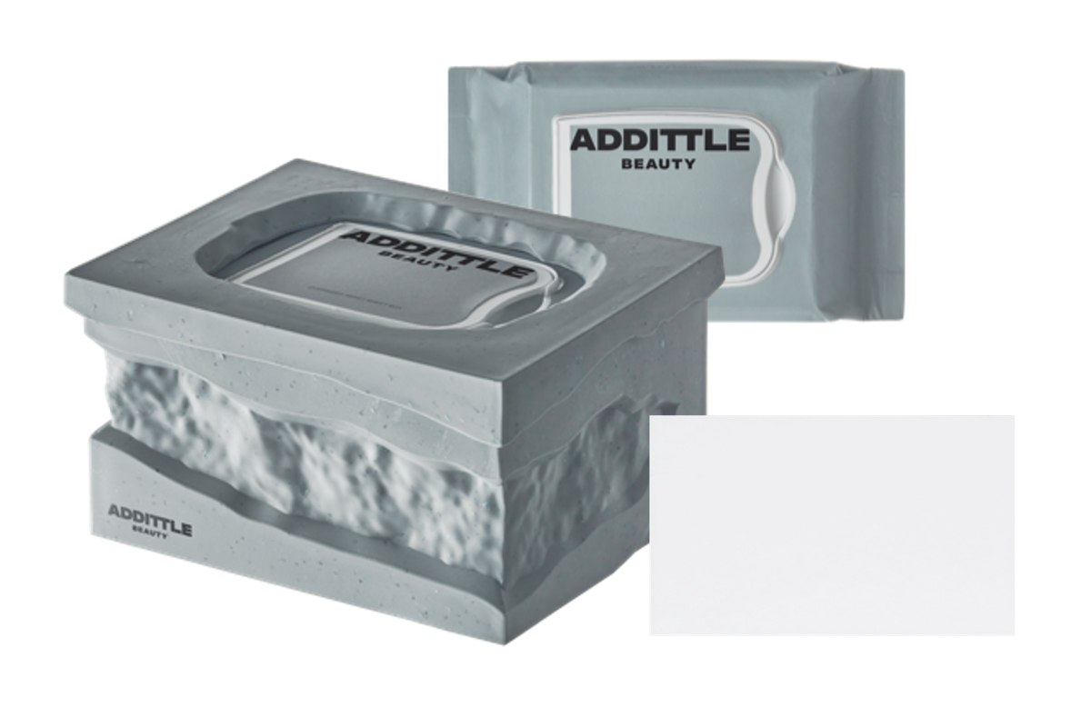 オーバーサイズドリセットシートボックス 40枚入り ¥2,970、リフィル(40枚入り)¥1,980