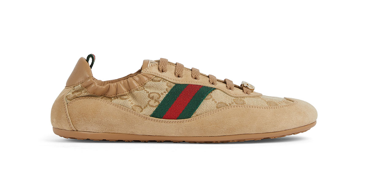 スニーカー￥146,300／Gucci（グッチ クライアントサービス 0120-99-2177）