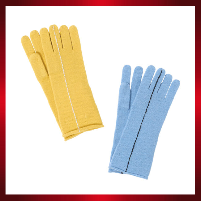 ステッチグローブ ¥16,500／kokyo（ロク アオヤマ 03-5413-6615）