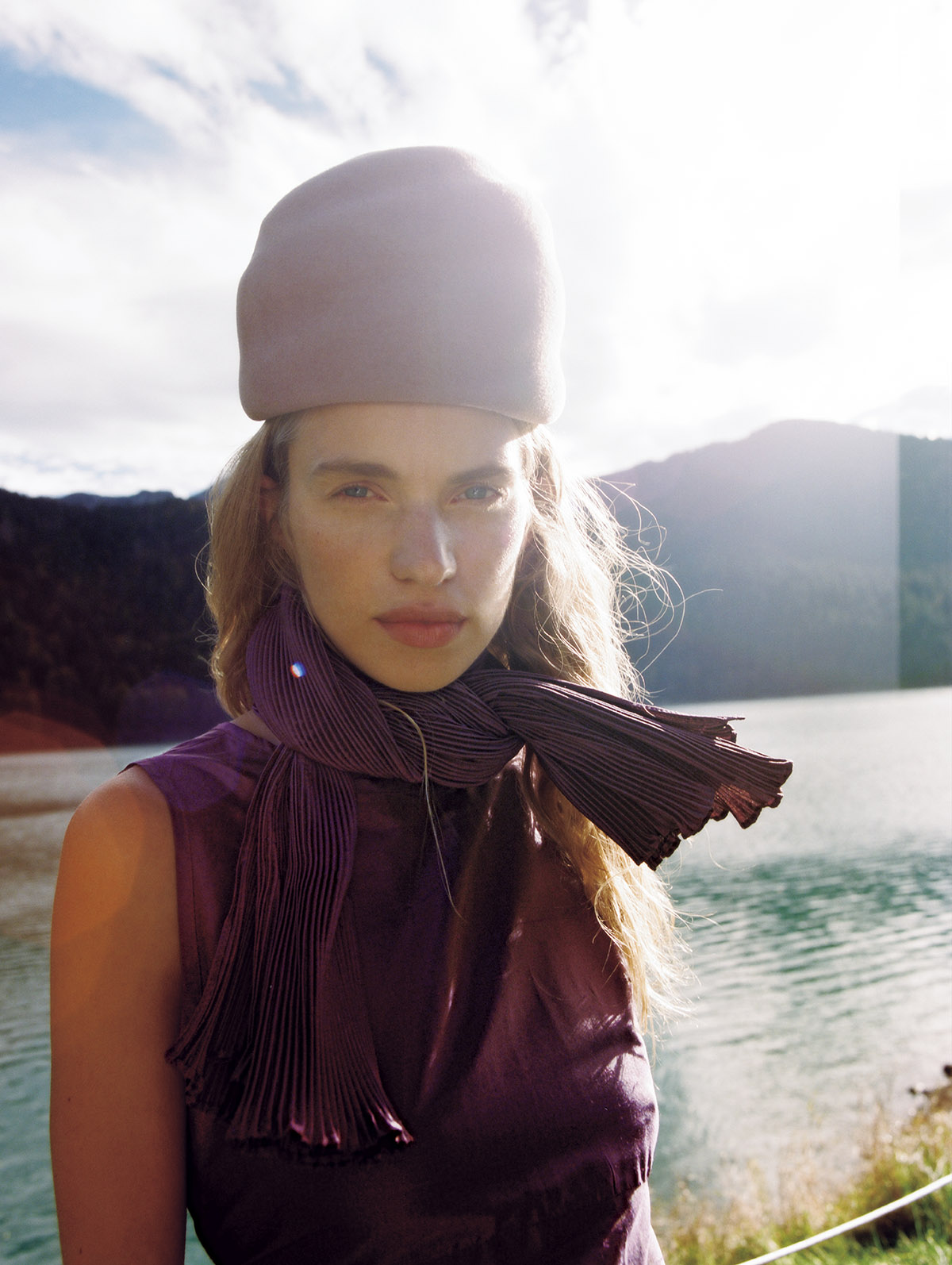 トップ　ハット　スカーフ／すべてCawley