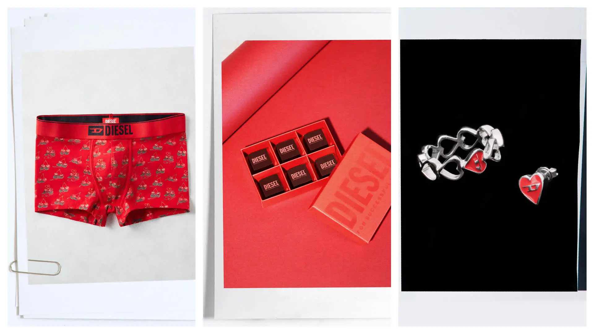 ディーゼル」の2026年バレンタイン。限定チョコレートとギフトアイテム